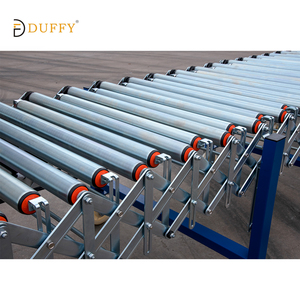 Flexible Assembly Line Telescopic Gravity Roller Conveyor With Easy Operating for <strong>Loading</strong> <strong>Unloading</strong> - Product Image 6