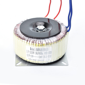 Amplificatore multiuso per trasformatore toroidale monofase con ingresso 220V e uscita 24V