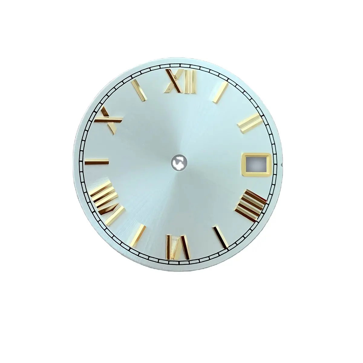 Nh35 Wijzerplaat Gezicht Voor Seiko Mods Nh36 Nh35 Automatische Beweging Romeinse Cijfers 28.5Mm Steriele Wijzerplaat Groen Lichtgevend Horloge Accessoires