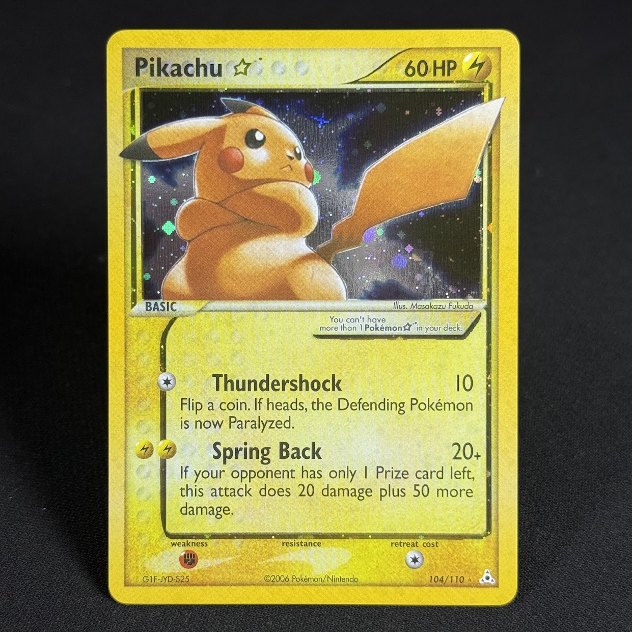 Fantômes de Holon étoile Pikachu (HP)