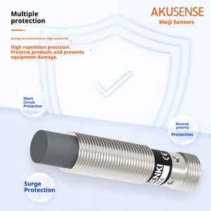 AKUSENSE M12/M30 из нержавеющей стали IP68 экранированный индуктивный датчик приближения 0,5-2 мм чувствительный расстояние 12-24VDC 500 Гц металл - Product Image 3