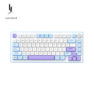 Hardware de computadora y teclado de software Teclado de juego de luz deslumbrante Diseño ruso mecánico 83 teclas - Product Image 1