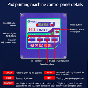 Độ Chính Xác Cao 100*250Mm Màu Duy Nhất Máy In <span class=keywords><strong>Pad</strong></span> Với Cốc Dầu Bán Tự Động Cốc Dầu Máy In <span class=keywords><strong>Pad</strong></span> - Product Image 6