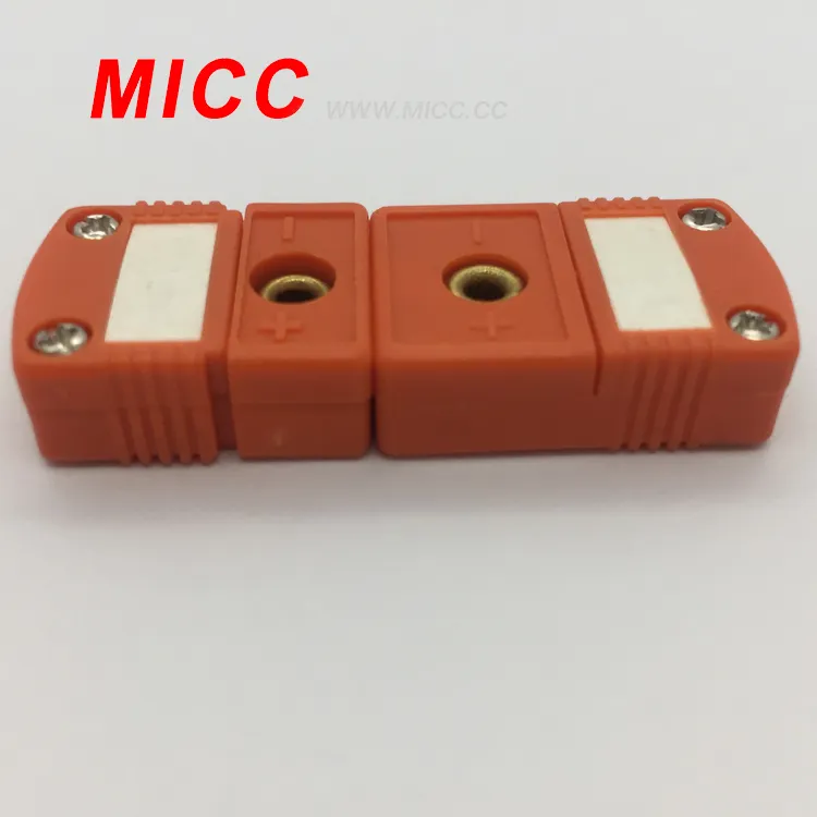 MICC Alta eficiência Várias espécies Nicrosil & Nisil Compensação Liga Usado em Omega Termopar Mini Conector OM-MC- N-M/F