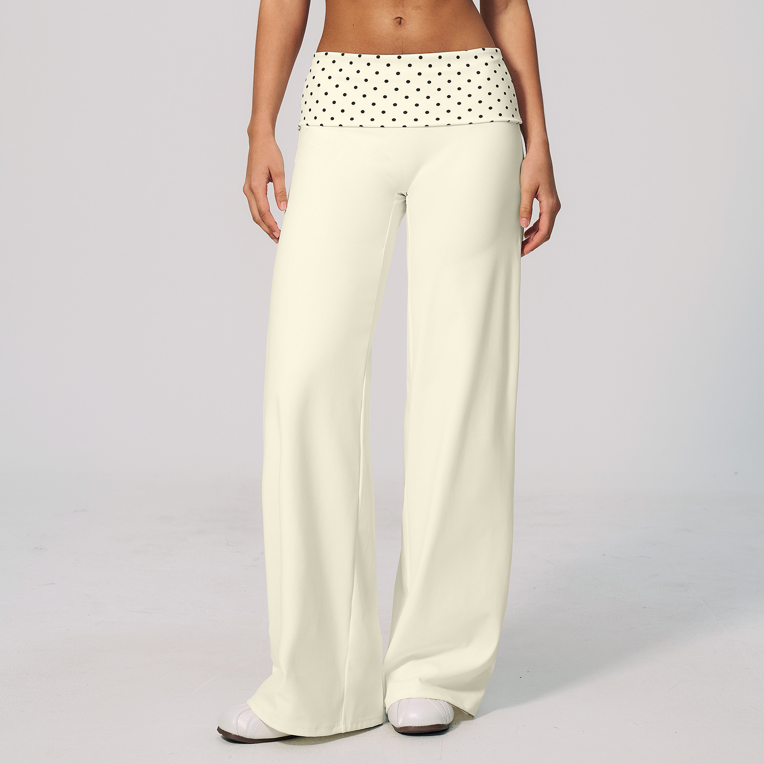 Flare Leggings-white