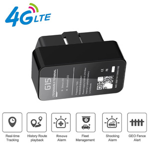 实时精确的全球定位系统车辆跟踪器防盗OBD装置，带迷你4g全球定位系统定位器，适用于汽车和卡车电脑轨道视图 - Product Image 2