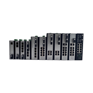 MikroTik Industrial 100Mbps Ethernet POE Switch 8 2 puertos SC Conmutador de red de fibra óptica 96W Función POE Din-Rail 96W POE - Product Image 6