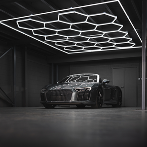 SUEZ Garage-Detaillierungsbeleuchtung Sechseck-Led-Arbeitsdeckenlicht DIY-Design heißer Verkauf hochwertiges Sechseck-Led-Licht