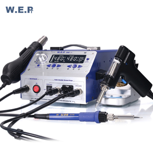 Паяльник для распайки <span class=keywords><strong>4</strong></span> в 1, паяльная станция BGA, пистолет для распайки горячим воздухом WEP 948-II - Product Image 2