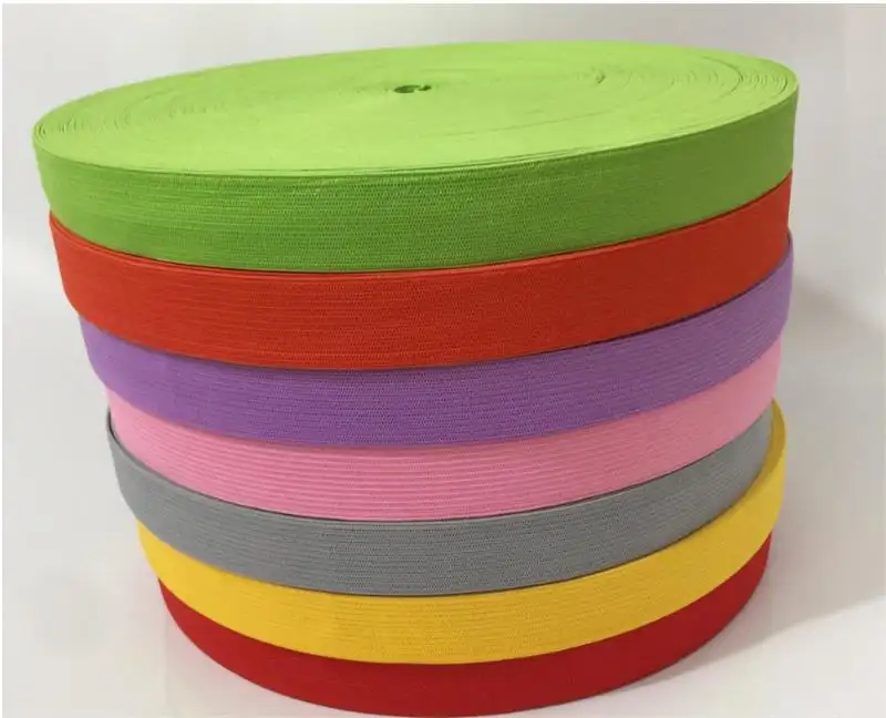 Spot elastic band wholesale 2-6cm wide rubber band crochet elastic band high elastic thickening thin