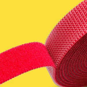 Wieder verwendbare Back-to-Back-Kabelbinder mit Klett verschluss