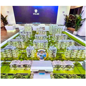 定制房屋城市比例微型模型制造商建筑比例模型建筑设计展示比例模型 - Product Image 1