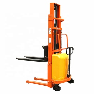 Heli xe nâng 1t 1.5t 2t bán <span class=keywords><strong>Stacker</strong></span> điện 2M 3m 4m Heli <span class=keywords><strong>Stacker</strong></span> Pin xe nâng điện Walkie <span class=keywords><strong>Stacker</strong></span> cho kho - Product Image 1