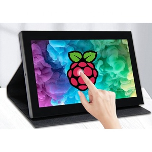 7 ''compatibile HDMI lampone Pi 7 pollici modulo LCD Monitor TFT LCD capacitivo Touch Screen 7 pollici display lcd con custodia