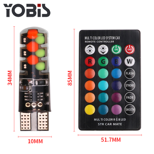 Colorful T10 COB <strong>LED</strong> Bulb 12V New Retrofit Vehicle Light for Car Wide Usage - Product Image 4