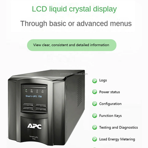 <strong>APC</strong> UPS for Home Surge Protector Schneider SMT750I <strong>APC</strong> UPS 750VA Pure Sine Wave UPS Uninterruptible Power Smart 23 Single Phase - Product Image 6