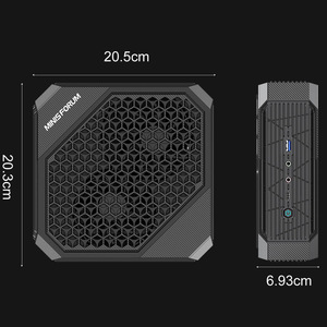 2023新款迷你论坛HX99G AMD R9-6900HX 8核16线程专用RX6600M 8g GPU计算机64GB内存512GB固态硬盘台式迷你电脑 - Product Image 4