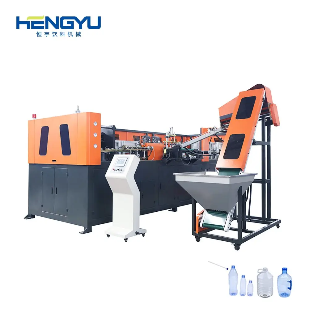 Hengyu OEM 6 cavidade automática garrafa pet máquina de sopro preço da máquina/Alta Velocidade automática Garrafa PET Máquina de Moldagem Por Sopro