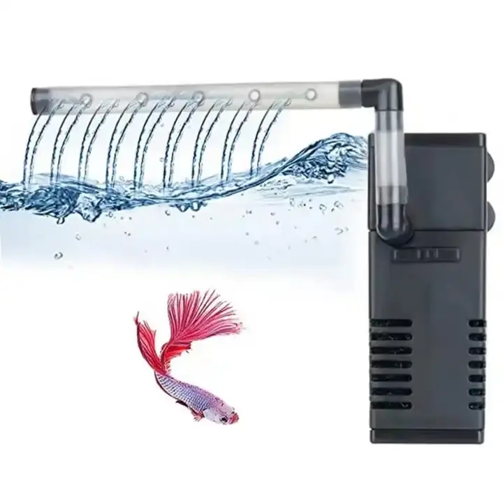 Jeneca Aquarium Filter Water Fall Internal Mini Filter Betta Fish Tank Small Turtle Box Acessórios Peças IPF-228 IPF628