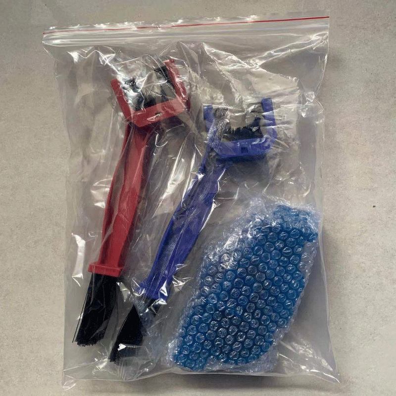 Ensemble de rondelles Chian bleues + 2 grandes brosses