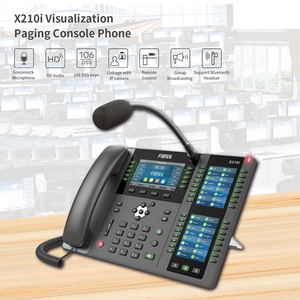 Fanvil X210i HD Video POE WiFi Teléfono IP Protocolo SIP Compatible con micrófono de cuello de cisne y llamadas manos libres Teléfono VoIP - Product Image 6
