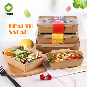 Прозрачные крышки для упаковки еды, коробки для закусок и десертов, одноразовые контейнеры для ресторанов и еды на вынос - Product Image 3