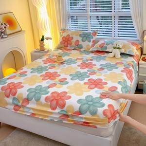 Được trang bị tấm chải sợi nhỏ Nữ Hoàng vua được thiết kế 3 cái Bộ đồ giường đặt - Product Image 5