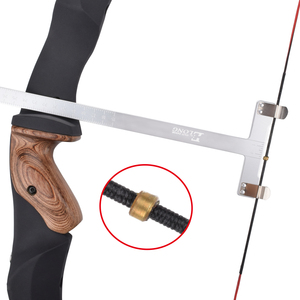 Elong Archery Nocking Points <strong>D</strong> <strong>Loop</strong> Nock Pliers <strong>String</strong> Nocking Point Bow Square T Ruler Kit - Product Image 2