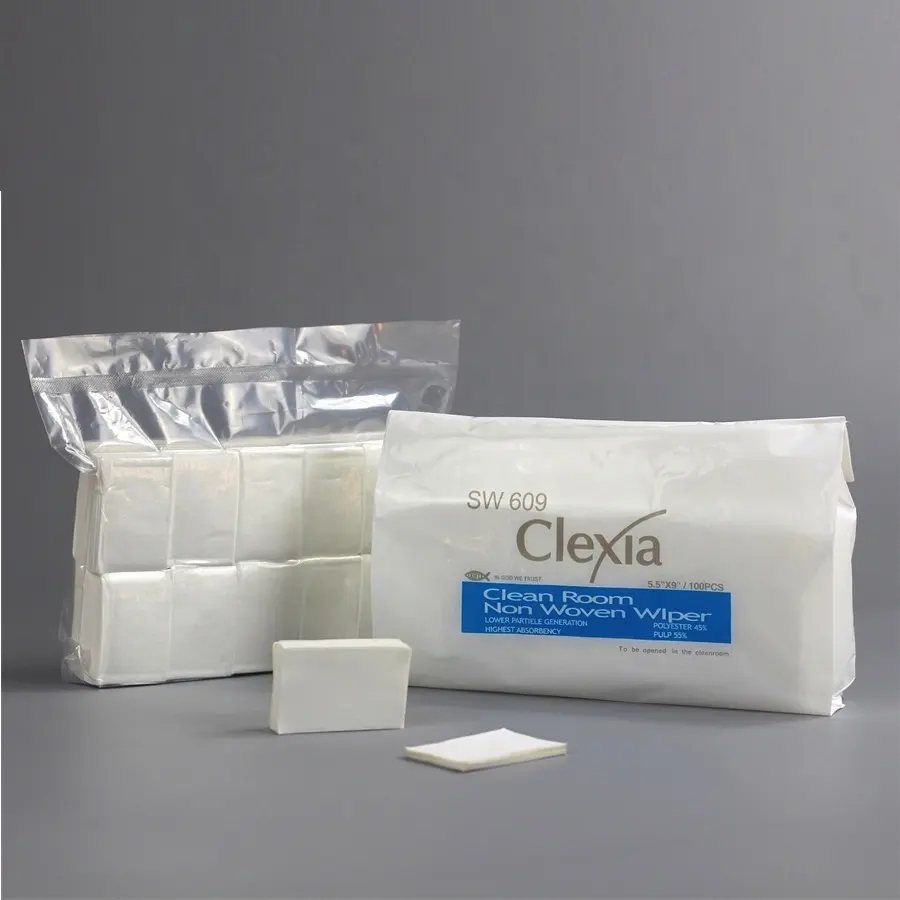Baixo custo para o uso diário celulose poliéster mistura flat pack pequeno tamanho eletrônica limpando toalhetes limpeza vidro