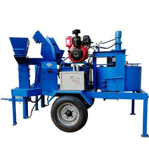 M7MI TWIN HY Fully Automatic Eco Soil Mud Clay <strong>Interlocking</strong> Bricks <strong>Block</strong> Making <strong>Machine</strong> in Kenya - Product Image 2