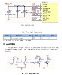 USR-C215B serial port to <strong>wifi</strong> <strong>module</strong> Low-power pin <strong>WIFI</strong> <strong>module</strong> USR-C215B