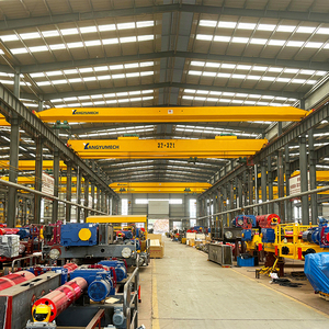 Ce ISO chứng nhận nhà máy chất lượng tốt cần cẩu thiết bị nâng hạ chùm đơn cầu trục 10ton với kết thúc chùm - Product Image 2