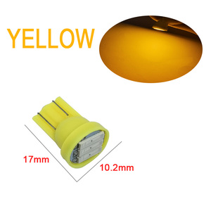 3SMD LED T10 12V หลอดไฟ LED สีขาวสีฟ้าสีแดงสีเขียวสีเหลือง1.5W W5W ป้ายทะเบียนทรงลิ่มแหล่งไฟรถยนต์ - Product Image 3