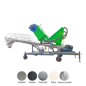 Mobile Truck <strong>Loading</strong> System With Front End Loader Hopper Mobile <strong>Unloading</strong> <strong>Machine</strong> Jumbo Bag Unloaders <strong>Machine</strong>