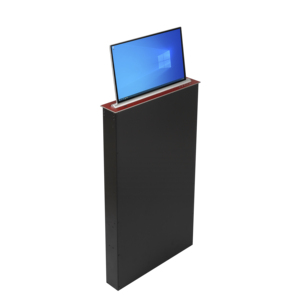 21.5 polegadas pop up escondido monitor LCD mecanismo de elevação para a integração do sistema de áudio <span class=keywords><strong>visual</strong></span>