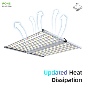 ROHE Samsung kapalı bitki tam spektrum 1000 w ışık büyümek için 1000 Watt büyüyen ışık büyümeye yol açtı