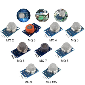 MQ-2 MQ-3 MQ-4 MQ-5 MQ-6 MQ-7 MQ-8 MQ-9 MQ-135 algılama duman metan sıvılaştırılmış gaz sensörü modülü <span class=keywords><strong>Arduino</strong></span> için başlangıç DIY kiti - Product Image 4