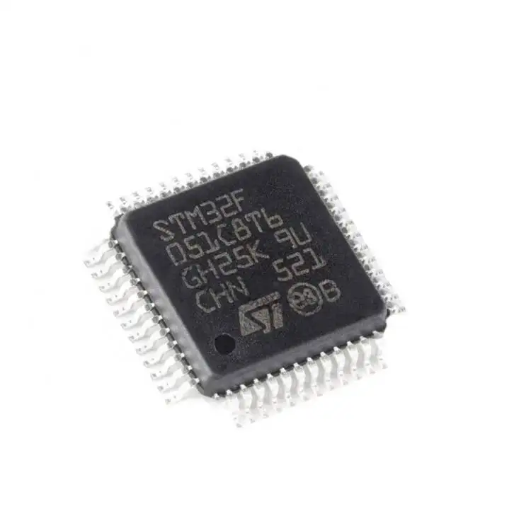 심천 전자 부품 STM32F051C8T6 원래 집적 회로 IC 칩 재고 있음