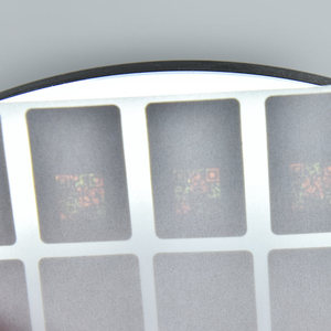 Drei dimensionaler Code Tamper Evident Seriennummer Überprüfen Sie Authentizität Klebstoff Sicherheits aufkleber QR-Code Fälschung sicheres Etikett