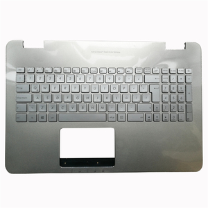 Yedek ASUS G551 G552 FZ50JX GL752VW GL742VW N552 serisi gümüş C kapak ile arka ışık - Product Image 1