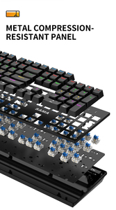 SAMA <strong>Multimedia</strong> Ergonomic Mechanical RGB <strong>Computer</strong> Gaming <strong>Keyboard</strong> and Mouse Combos Set - Product Image 4