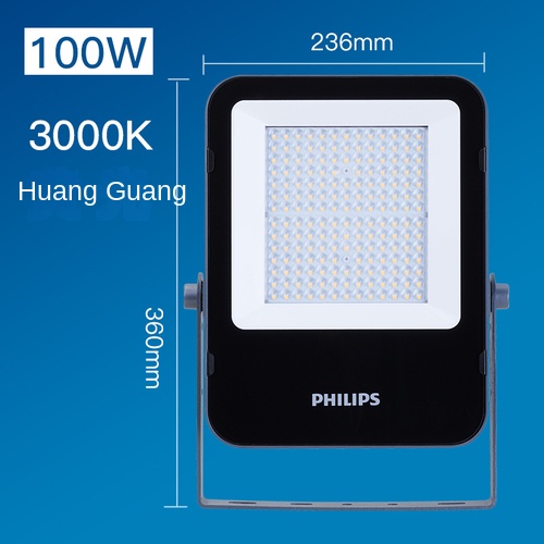 100 watts 3000K lumière jaune