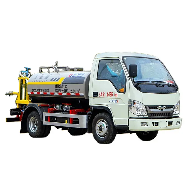 Produttore professionale 9 m3 4x2 irrigatore camion multifunzionale serbatoio In cina