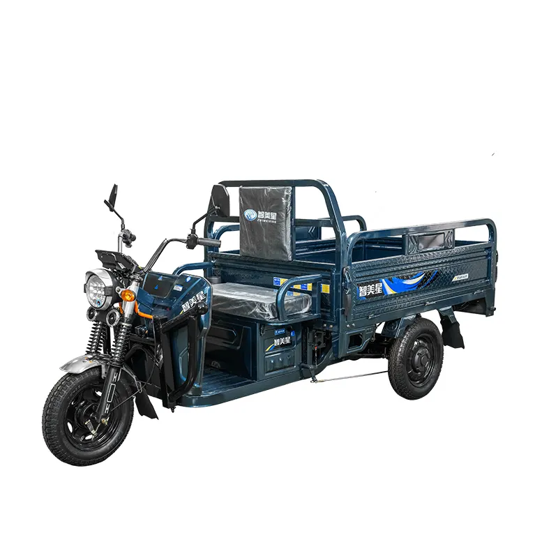 OEM Factory High Quality Custom Made Electric Cargo Tricycle ZMX-Fengdu Wholesale Electric E Trike with Open Body Type