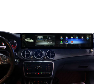 カーステレオAndroidデュアルスクリーンW176 CLA C117 GLA X156 Androidナビゲーションマルチメディアプレーヤーラジオカーヘッドユニット - Product Image 6