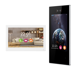 Solución de hogar inteligente Hiwink, estación de Puerta de vídeo IP completa, desbloqueo remoto a través del sistema de intercomunicación de Monitor para unidades Muti apartamento - Product Image 1