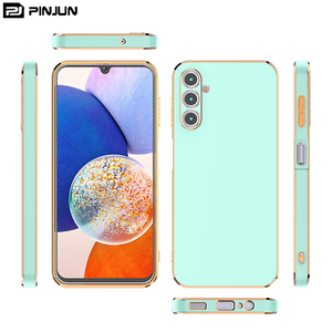 6D galvanik kaplama yumuşak TPU akıllı telefon samsung kılıfı Galaxy A14 A24 A34 A54 A74 A04 A04s A04e M14 M34 arka kapak kılıfı - Product Image 5