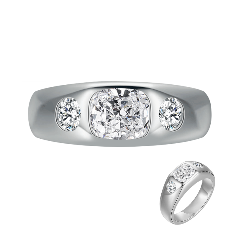 14K White Gold