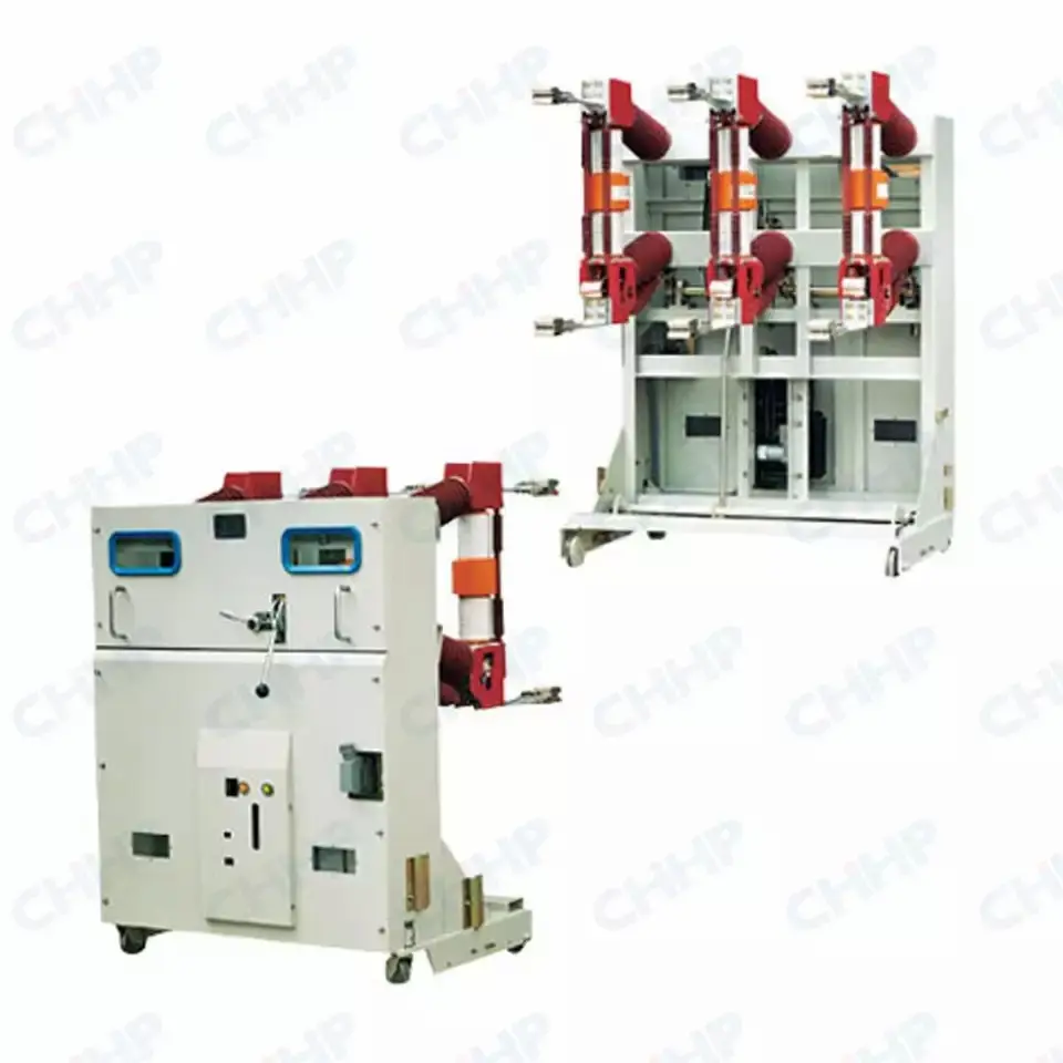 Segurança elétrica ZN23-40.5 indoor HV vácuo disjuntor vácuo interruptor elétrico 33kv switchgear isolamento quebrar