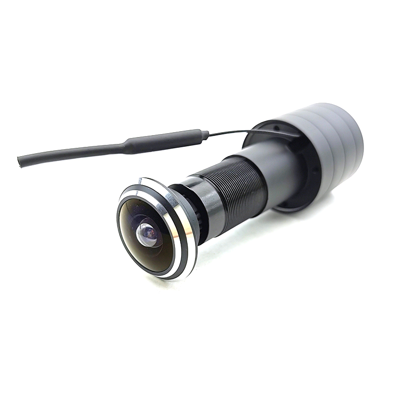 V380 Pro 180 Degrees Surveillance Network Video Audio P2P SD Card Slot 1080P Home Security Door Eye Peephole Wifi IP Camera